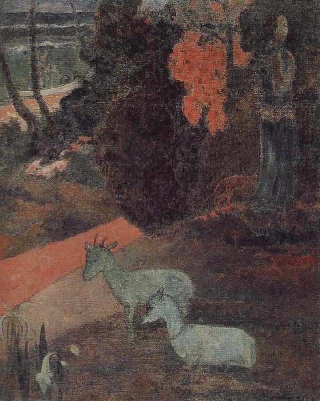 There are two sheep, Paul Gauguin
